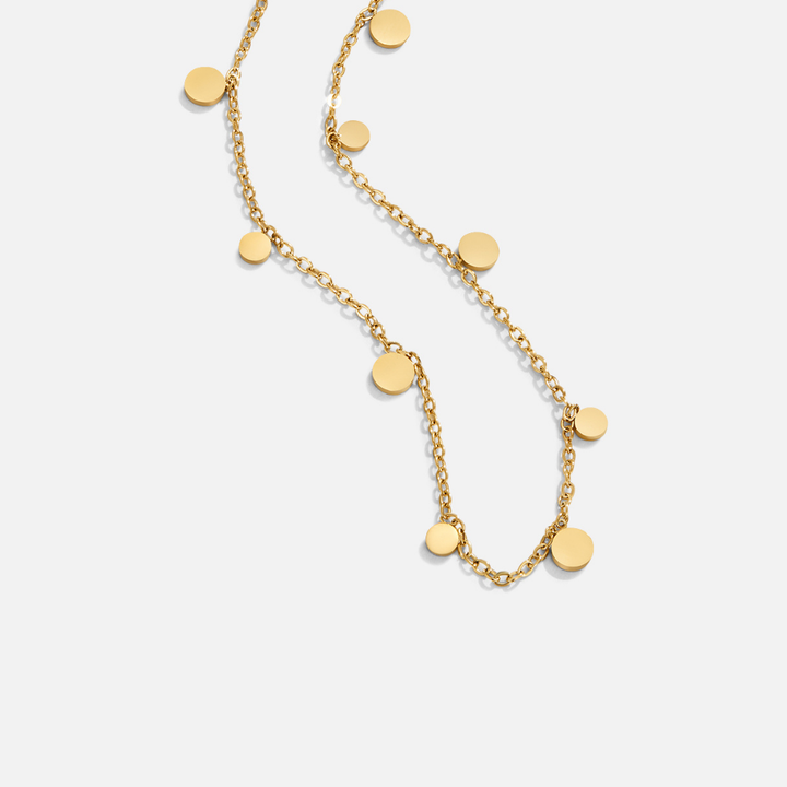 Agatha Gold Tropfen Halskette