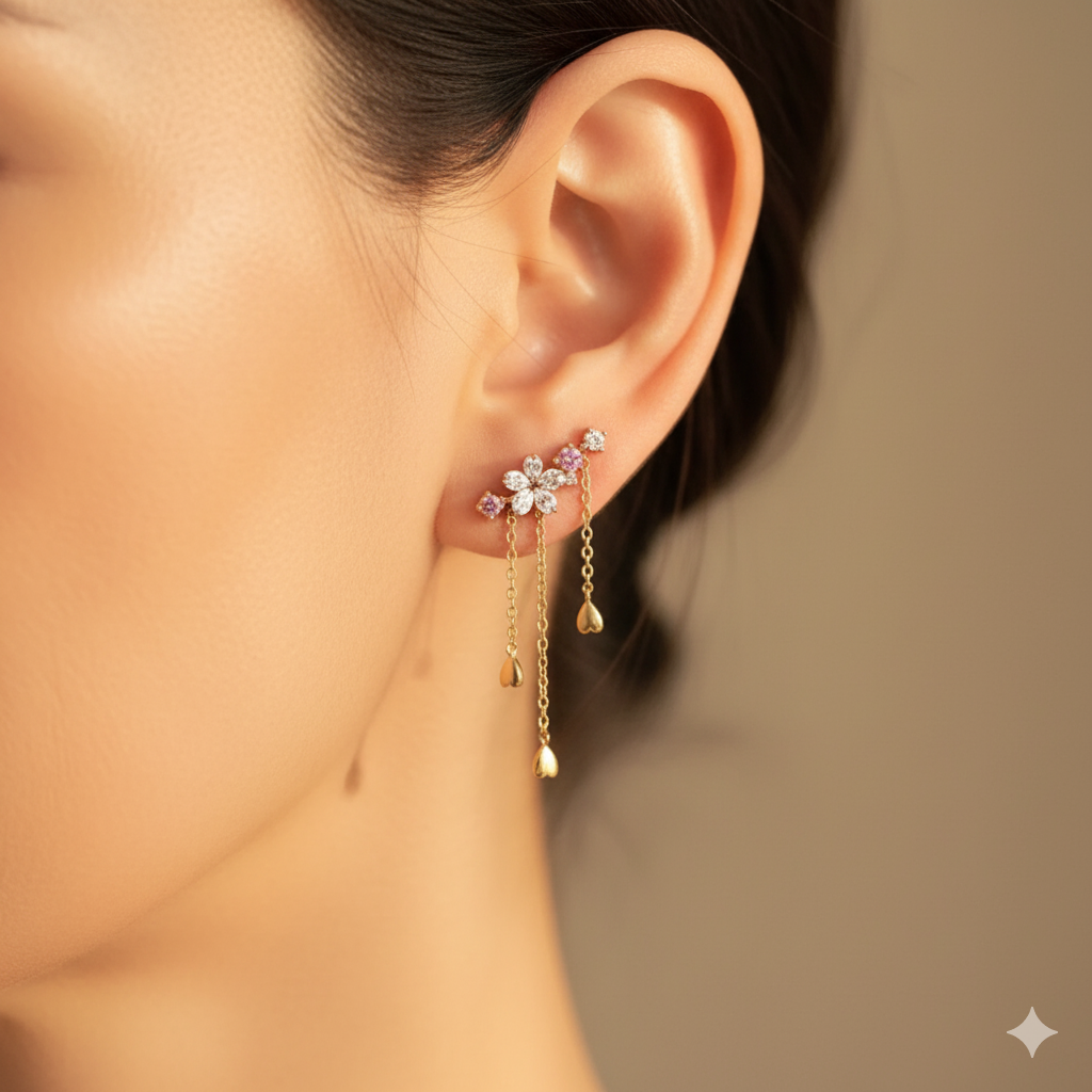 Cherry Blossom Earrings