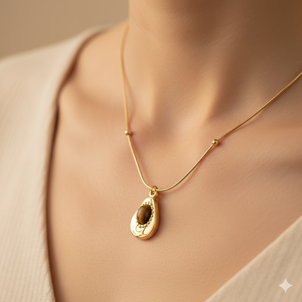 Pure - Golden Necklace
