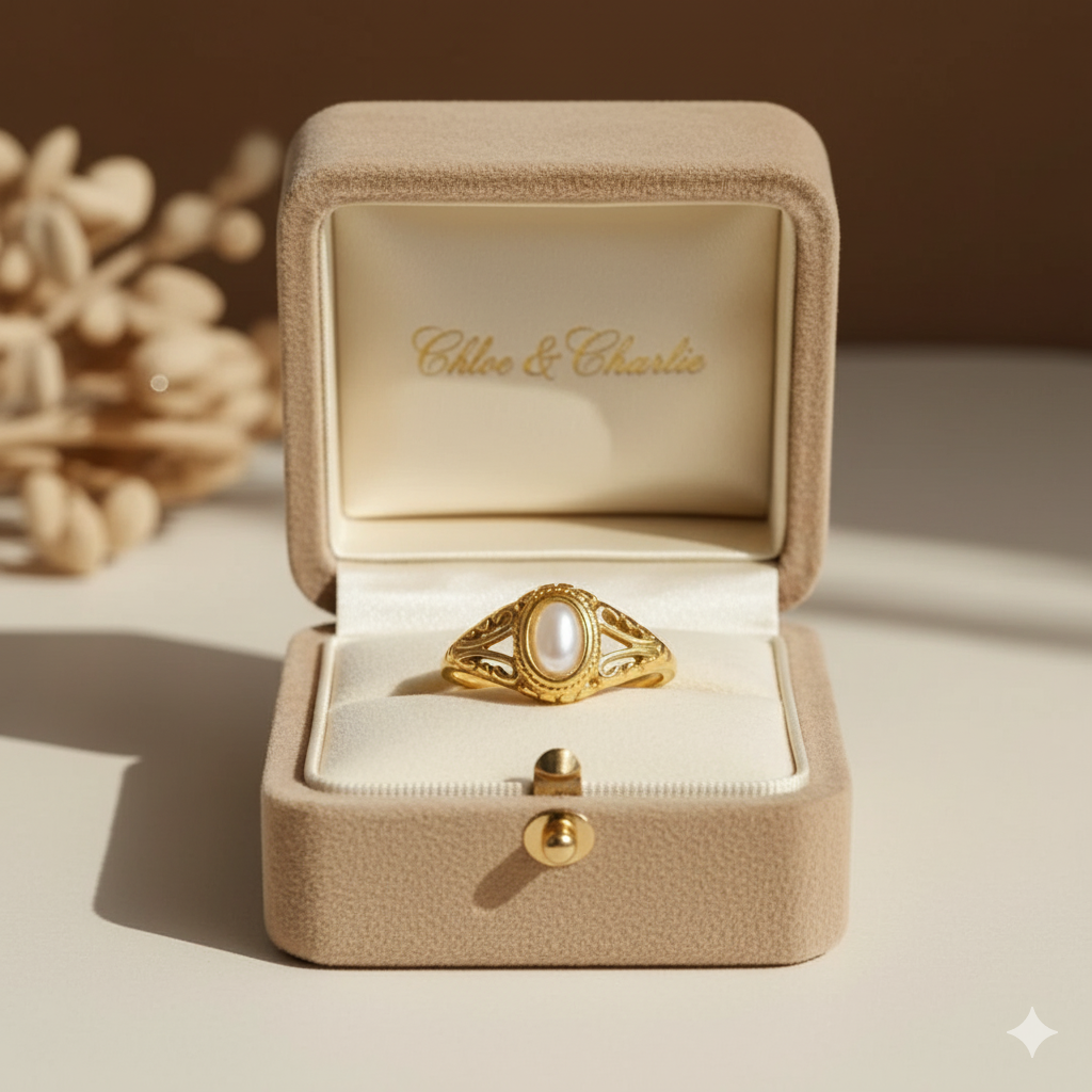 Vintage Royal deco Ring