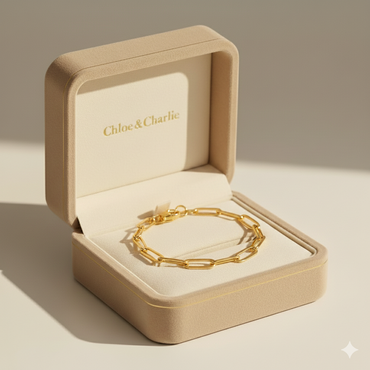 Clip Gold Bracelet