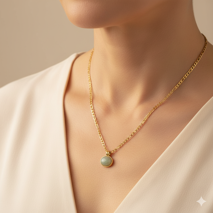 Liza Jade Pendant Necklace