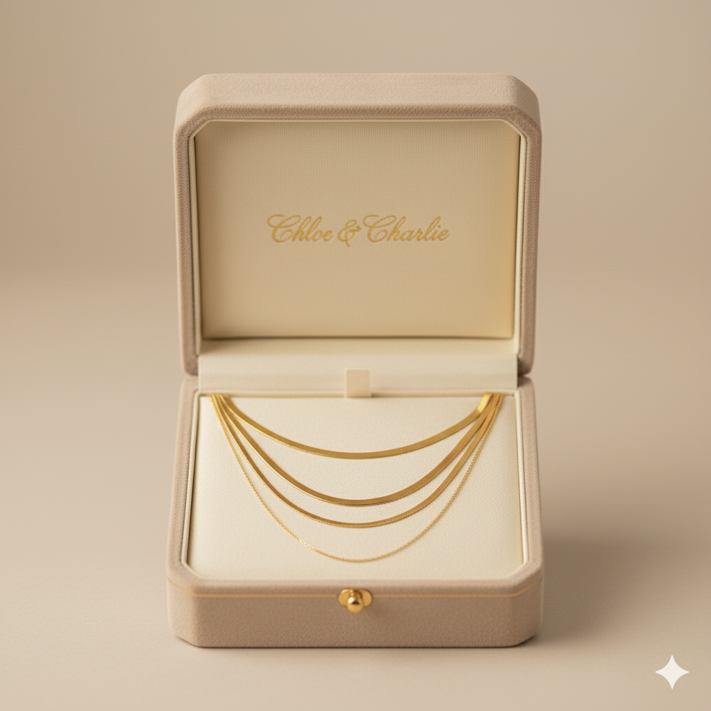 Gold Multi-Layered Necklace