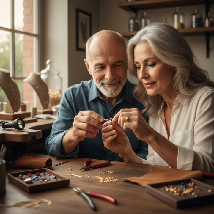 Vintage Colorful Zirconia Ring