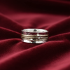 Shine - Vintage Gold Layered Silver Ring
