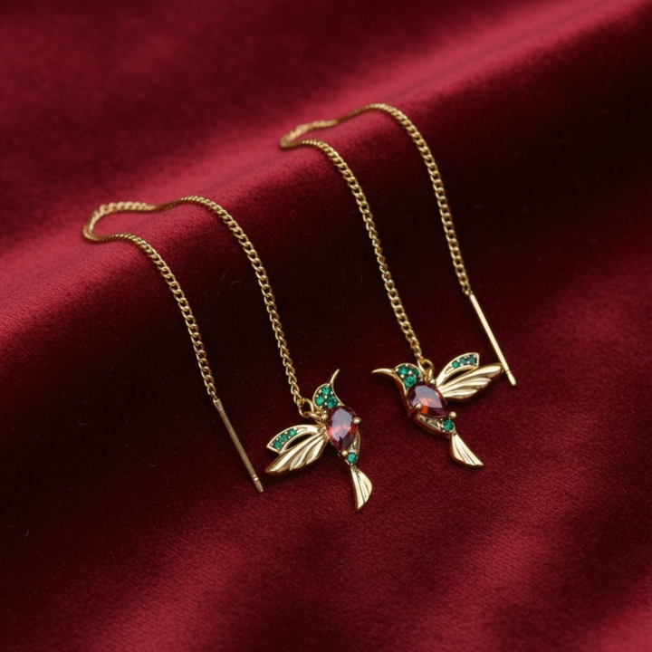 Chic Hummingbird Earrings