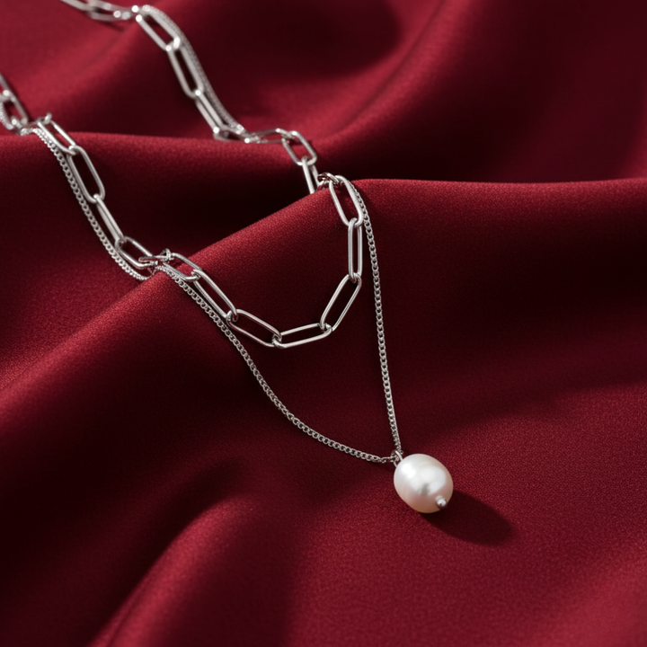 Angela Silver Necklace