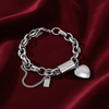 Grace- Silver Love Bracelet