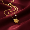 Rose - Golden Necklace