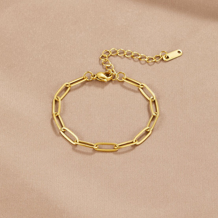 Clip Goldarmband